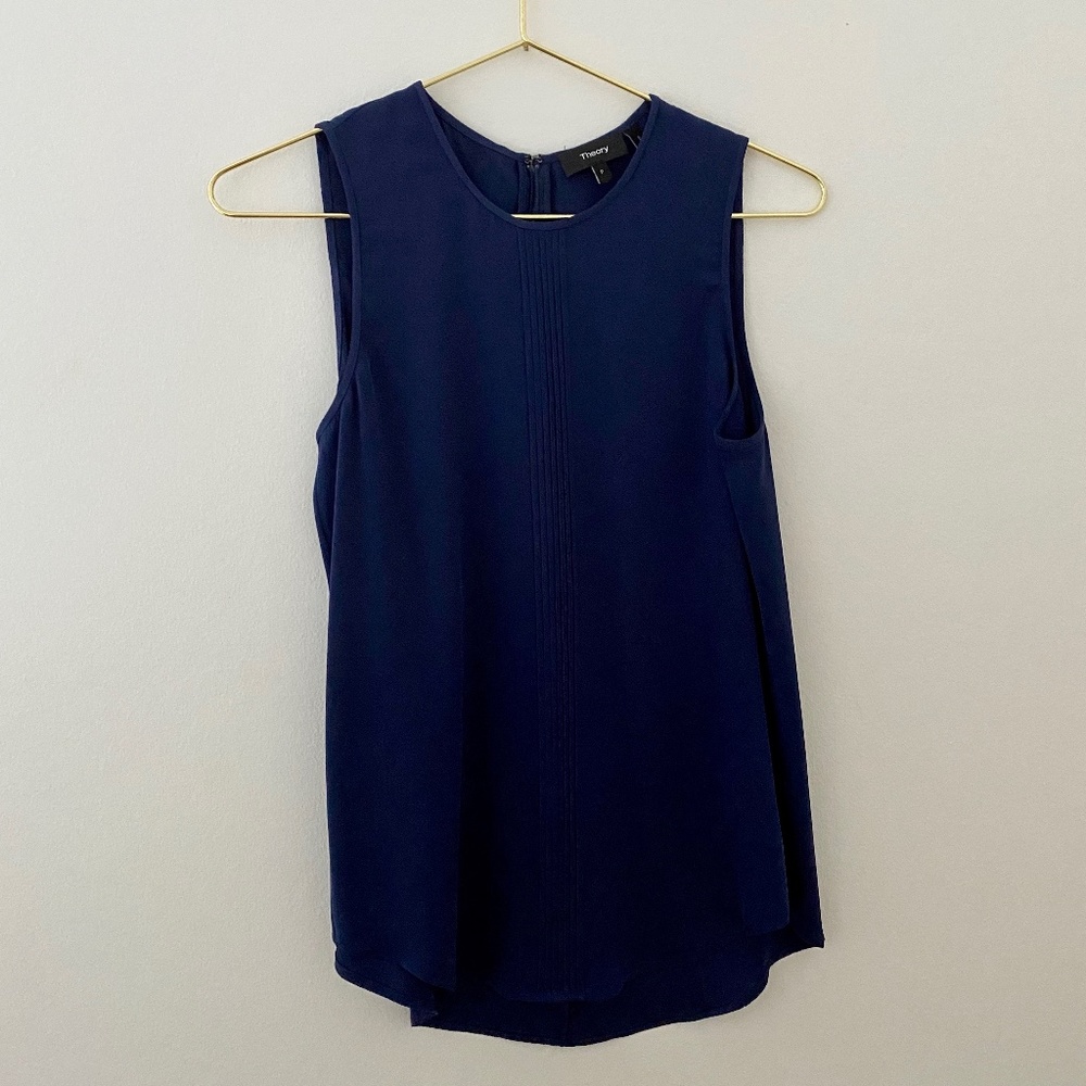 THEORY Silk Top